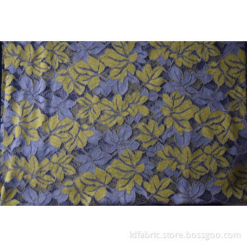 High Quanlity Nylon Cotton Rayon Cord Lace Fabric